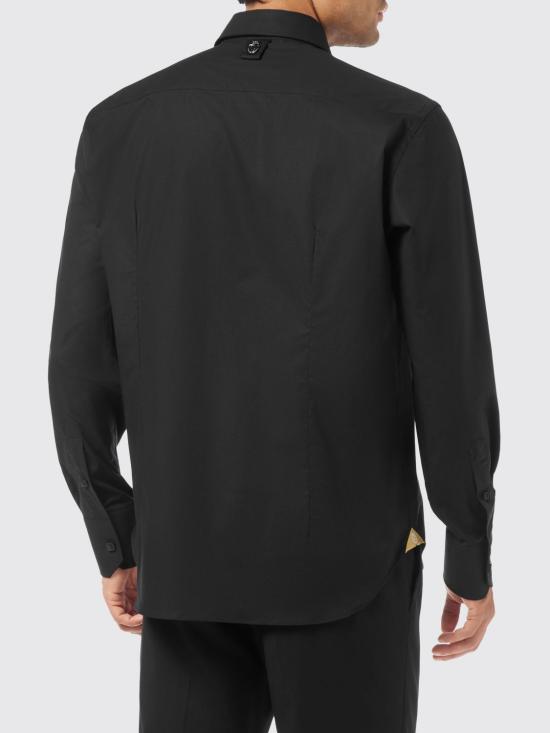 26FW 빌리어네어 셔츠 OAECMRP2463BKN003N 02 Black - BILLIONAIRE
