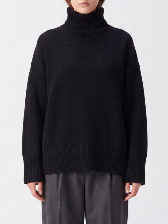 26FW 핑코 스웨터 107211A3G1 Z99 Black