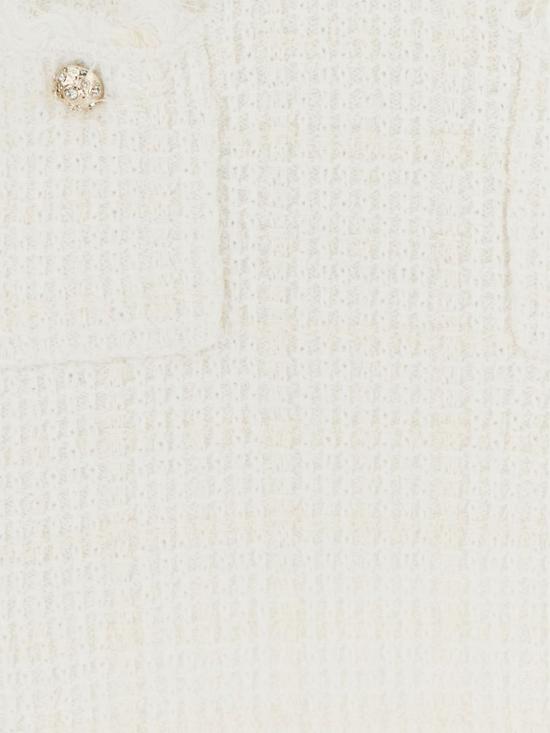 26FW 셀프 포트레이트 롱 원피스 AW26146SAC Cream - SELF PORTRAIT