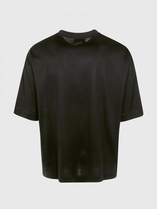26FW 엠포리오 아르마니 반팔 티셔츠 EM006818AF10761 UC001 Black - EMPORIO ARMANI
