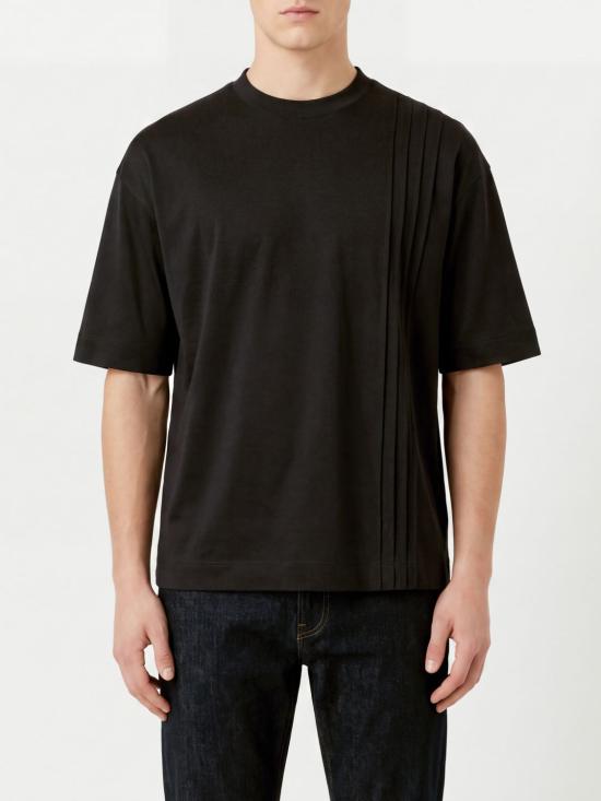 26FW 엠포리오 아르마니 반팔 티셔츠 EM006818AF10761 UC001 Black