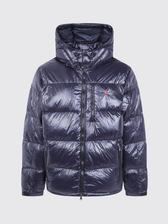 26FW 폴로 랄프로렌 고햄 글로시 다운 자켓 710968281 001 Black - POLO RALPH LAUREN
