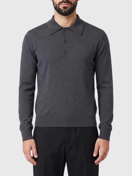 26FW 발렌티노 가라바니 폴로 티셔츠 VKP04UBH9 081 Grey