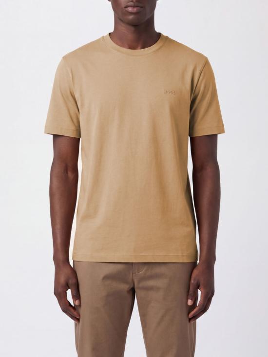26FW 보스 반팔 티셔츠 50565995 260 Beige