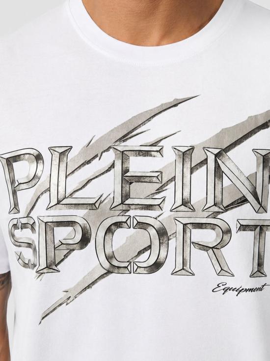 26FW 플레인스포츠 반팔 티셔츠 FAFCMTK9168STE003N 01 White - PLEIN SPORT