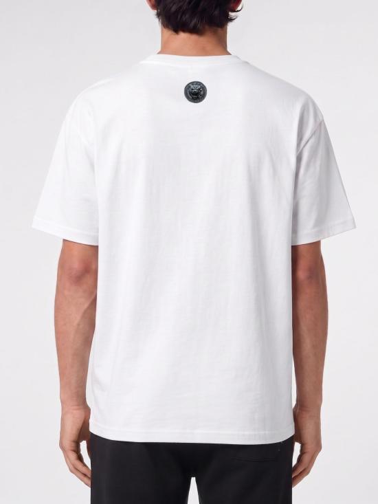 26FW 플레인스포츠 반팔 티셔츠 FAFCMTK9165STE003N 01 White - PLEIN SPORT