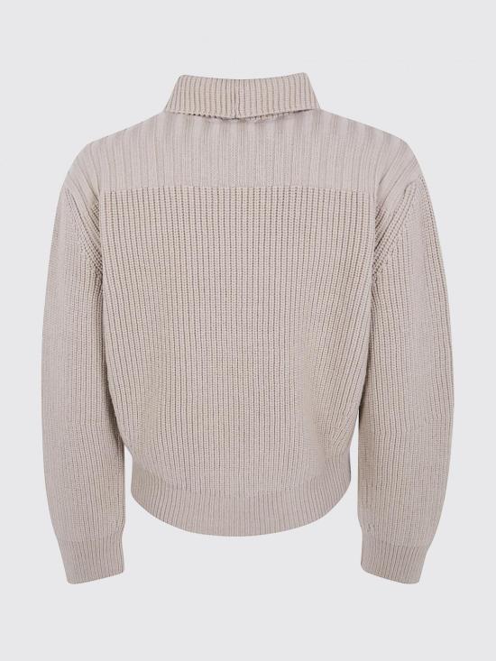 26FW 드리스 반 노튼 스웨터 2620212214707 106 Champagne - DRIES VAN NOTEN