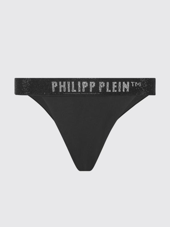 26FW 필립 플레인 비키니 수영복 SAECWUY0238PTE003N 02 Black - PHILIPP PLEIN