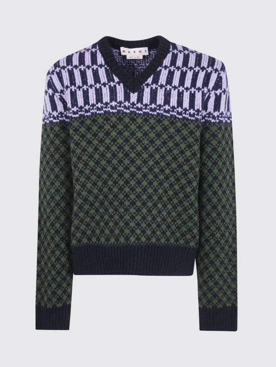 26FW 마르니 스웨터 CVMG0157Q0UFH101 MXV66 Grey - MARNI