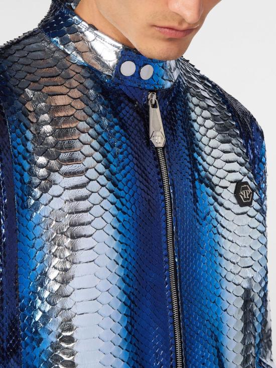 26FW 필립 플레인 자켓 PADCMLB1860PLE029P 07 Turquoise - PHILIPP PLEIN
