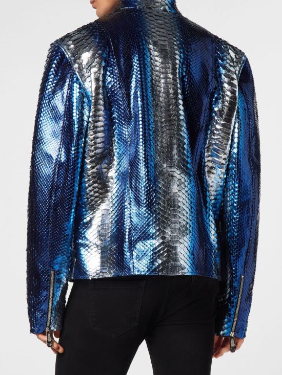 26FW 필립 플레인 자켓 PADCMLB1860PLE029P 07 Turquoise - PHILIPP PLEIN