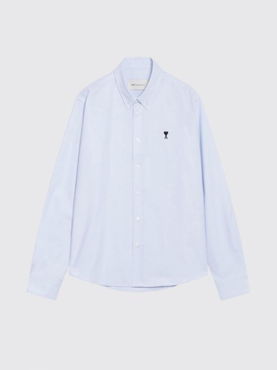 26FW 아미 셔츠 USH878CO0031 450 Blue - AMI