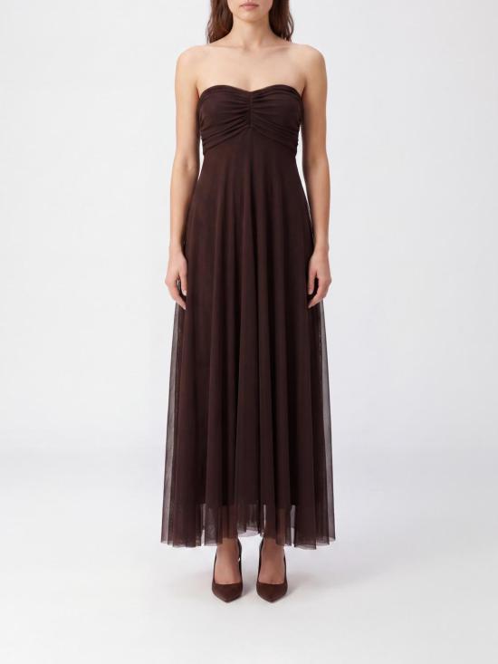 26FW 트윈셋 롱 원피스 262TF2033 13611 Brown