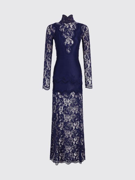 26FW 파코라반 롱 원피스 83623 P481 Navy - PACO RABANNE