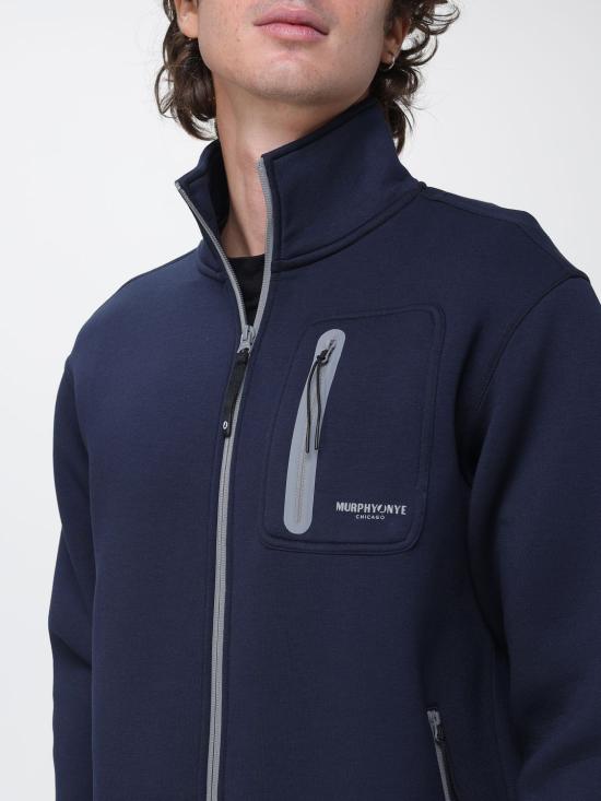 26FW 머피 앤 나이 긴팔 티셔츠 F55500 F03800 Navy - MURPHY & NYE