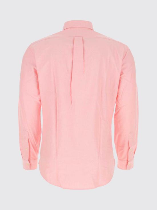 26FW 폴로 랄프로렌 컬러 포니 자수 커스텀 핏 버튼 다운 셔츠 710792041 003 Pink - POLO RALPH LAUREN