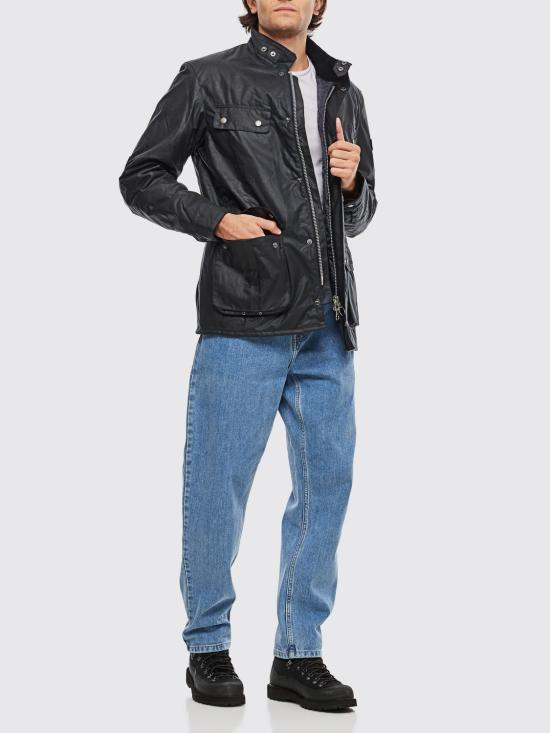 26FW 바버 듀크 왁스 자켓 MWX0337 NY91 Blue - BARBOUR