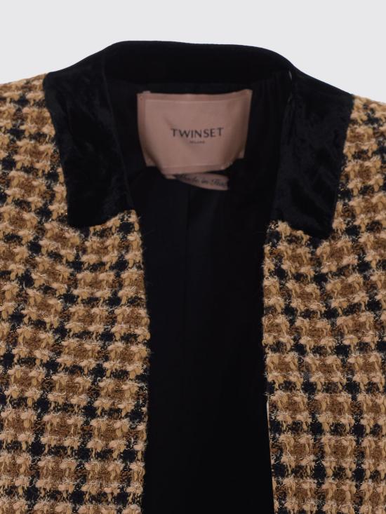 26FW 트윈셋 자켓 262TT2130 14022 Brown - TWINSET
