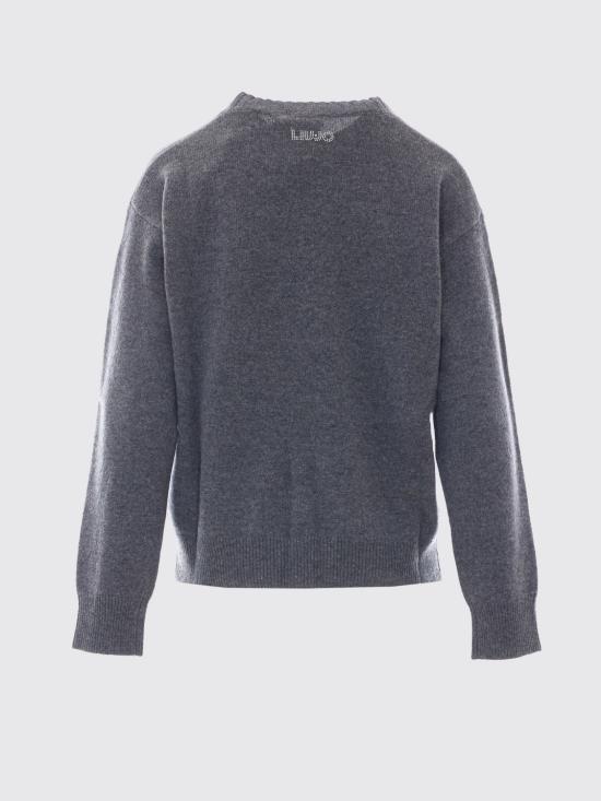 26FW 리우조 스웨터 WF6455MS009 L9451 Grey - LIU JO