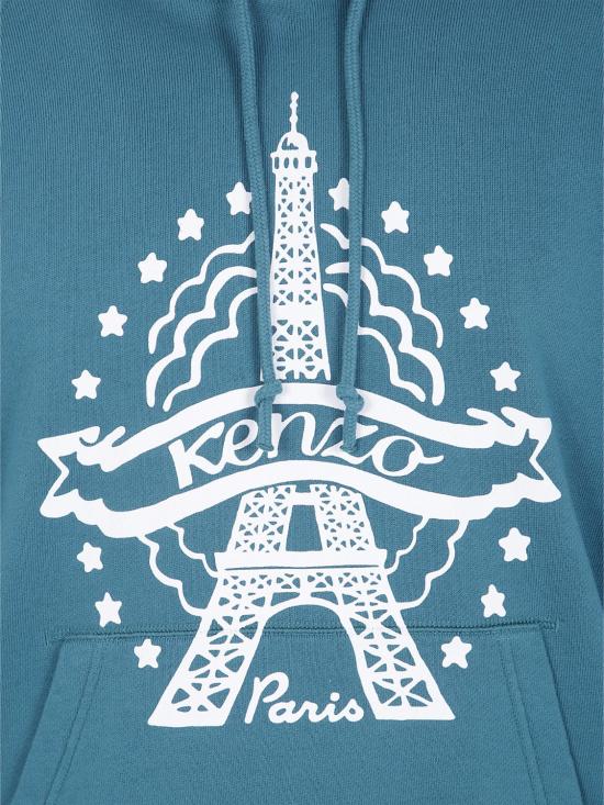 26FW 겐조 긴팔 티셔츠 FG65HO5534MQ 55 Green - KENZO