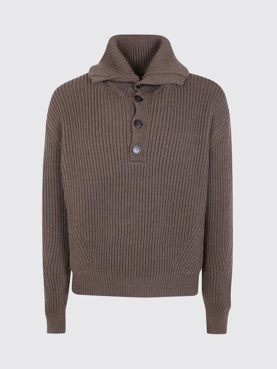 26FW 드리스 반 노튼 스웨터 2620212384744 703 Brown - DRIES VAN NOTEN