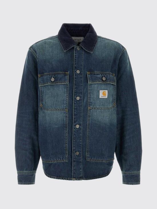26FW 칼하트 WIP 자켓 I037532 4534Q Blue - CARHARTT WIP