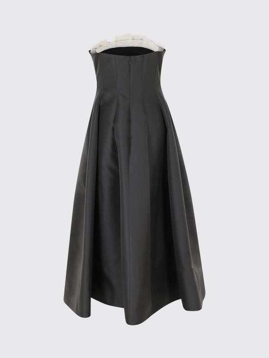 26FW 알베르타 페레티 롱 원피스 04486628 0500 Grey - ALBERTA FERRETTI