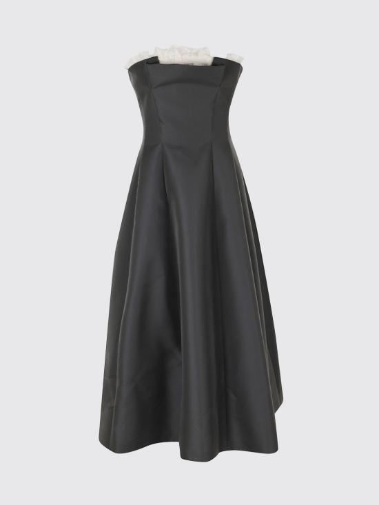 26FW 알베르타 페레티 롱 원피스 04486628 0500 Grey - ALBERTA FERRETTI