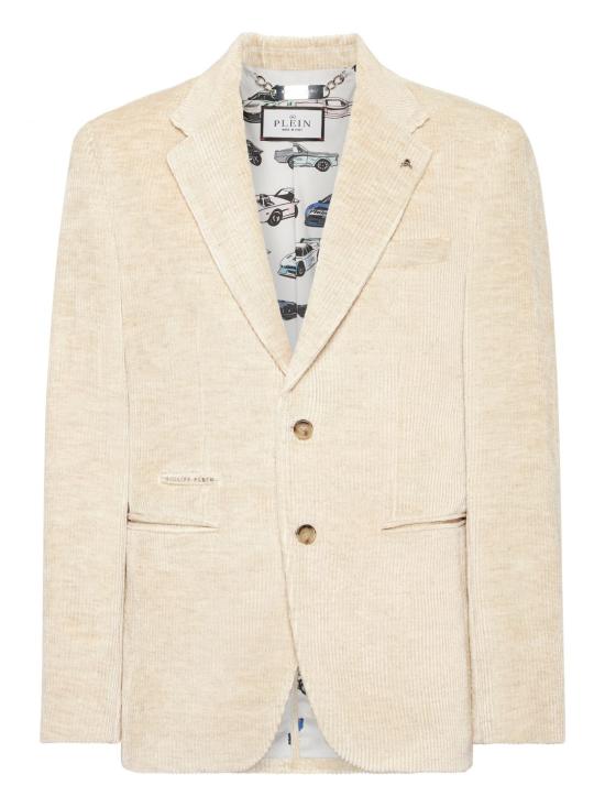 26FW 필립 플레인 자켓 SAECMRF1931PTE086N 06 Beige - PHILIPP PLEIN