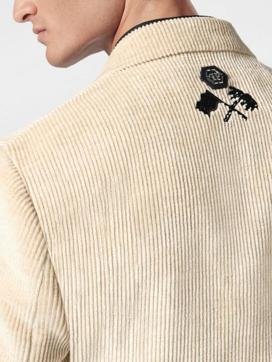 26FW 필립 플레인 자켓 SAECMRF1931PTE086N 06 Beige - PHILIPP PLEIN