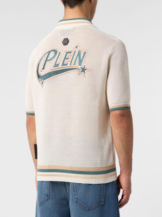 26FW 필립 플레인 스웨터 FAFCMKK0346PKN002N 01OF White - PHILIPP PLEIN