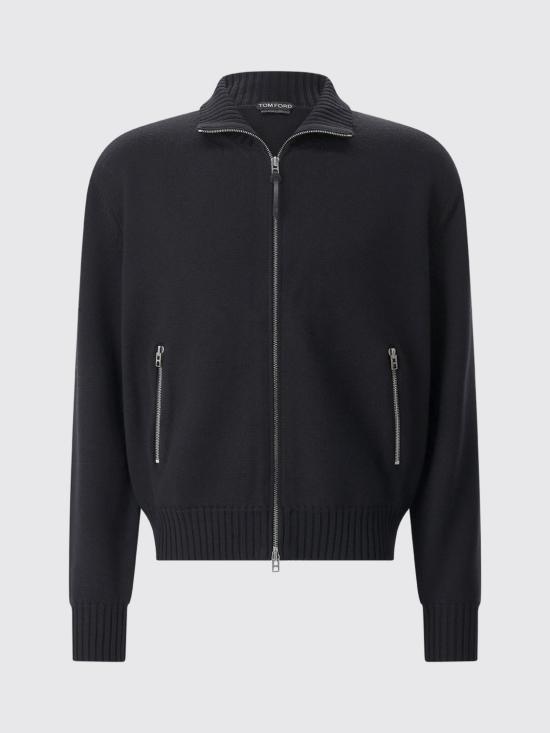 26FW 톰포드 스웨터 KZL027YMW152 NAA Black - TOMFORD