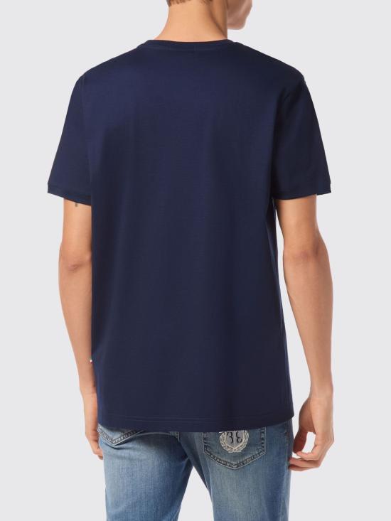 26FW 빌리어네어 반팔 티셔츠 WAECMTK8343BTE004N 24 Navy - BILLIONAIRE
