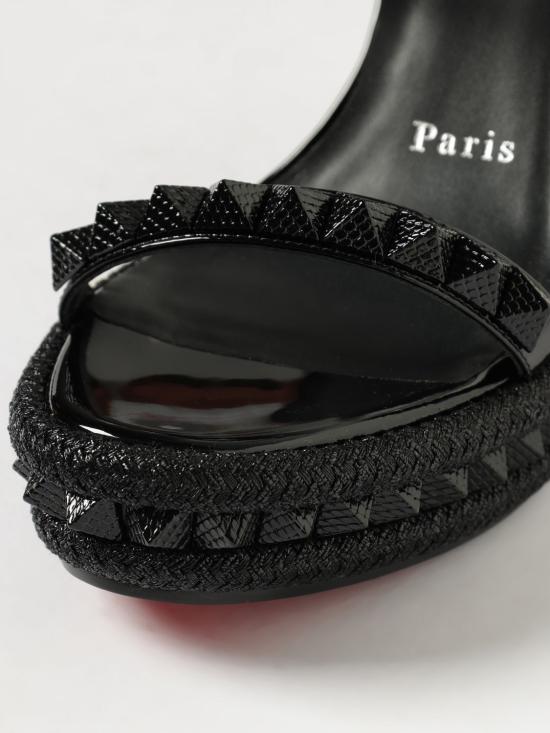 26FW 크리스챤 루부탱 힐/펌프스 1260820 B439 Black - CHRISTIAN LOUBOUTIN