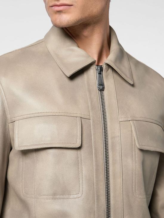 26FW 필립 플레인 자켓 SAECMLB1932PLE010N 06 Beige - PHILIPP PLEIN