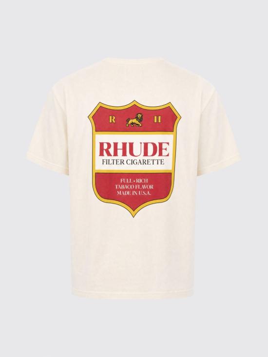 26FW 루드 반팔 티셔츠 RHPF26TT01012 6498 White - RHUDE