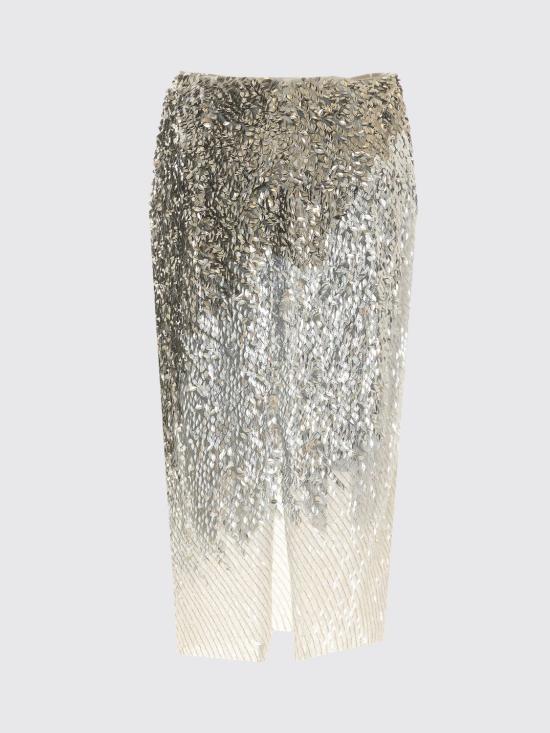 26FW 엘리자베타프랜치 스커트 GO24367E2 360 Grey - ELISABETTA FRANCHI