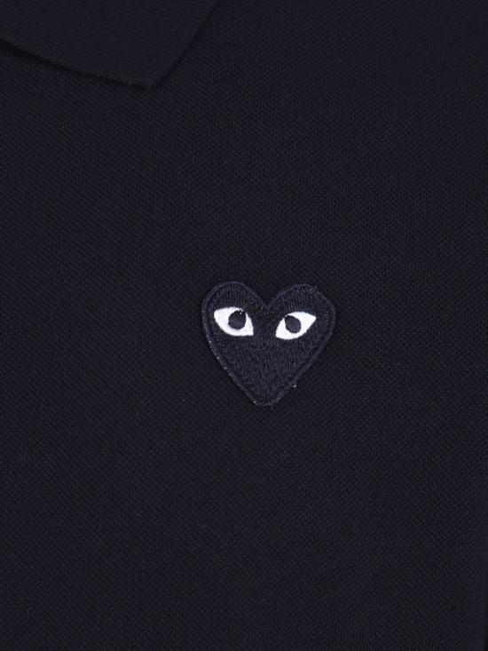 26FW 꼼데가르송 폴로 티셔츠 AXT066 1 Black - COMME DES GARCONS