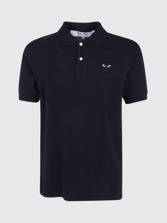 26FW 꼼데가르송 폴로 티셔츠 AXT066 1 Black - COMME DES GARCONS