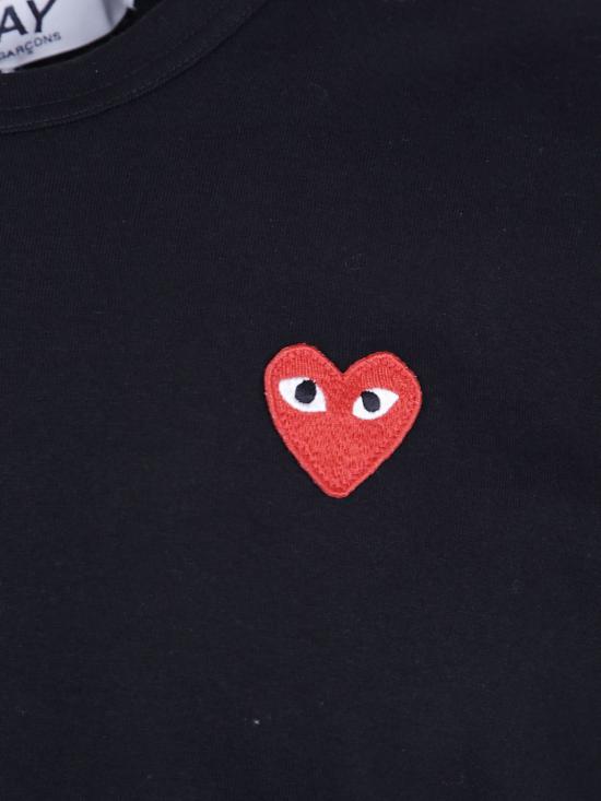 26FW 꼼데가르송 반팔 티셔츠 AXT108 1 Black - COMME DES GARCONS