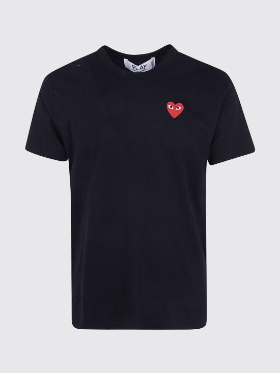 26FW 꼼데가르송 반팔 티셔츠 AXT108 1 Black - COMME DES GARCONS