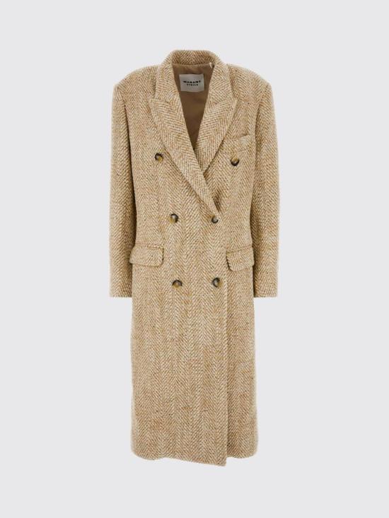 26FW 이자벨마랑에뚜왈 코트 MA0566FAD3E02E 90BE Beige - ISABEL MARANT ETOILE