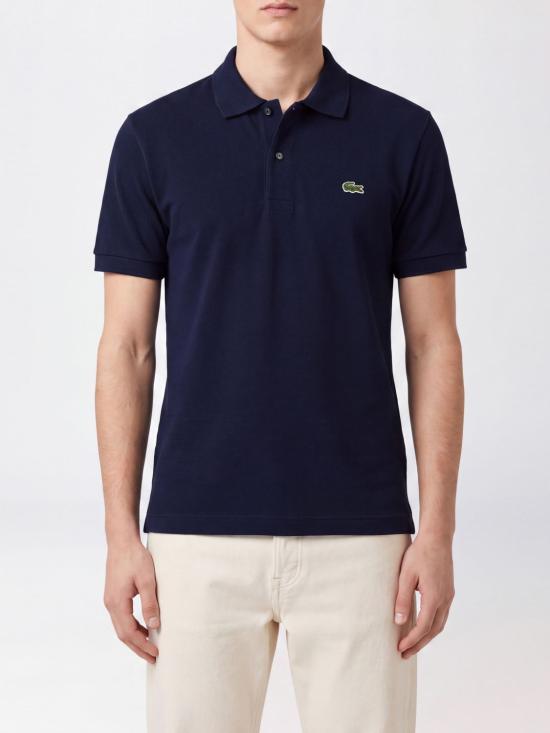 26FW 라코스테 클래식 핏 피케 폴로 셔츠 L1212 166 Navy