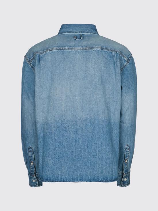 26FW 자크뮈스 시몽 드 님 데님 셔츠 SHM00545AD00017 33C Blue - JACQUEMUS