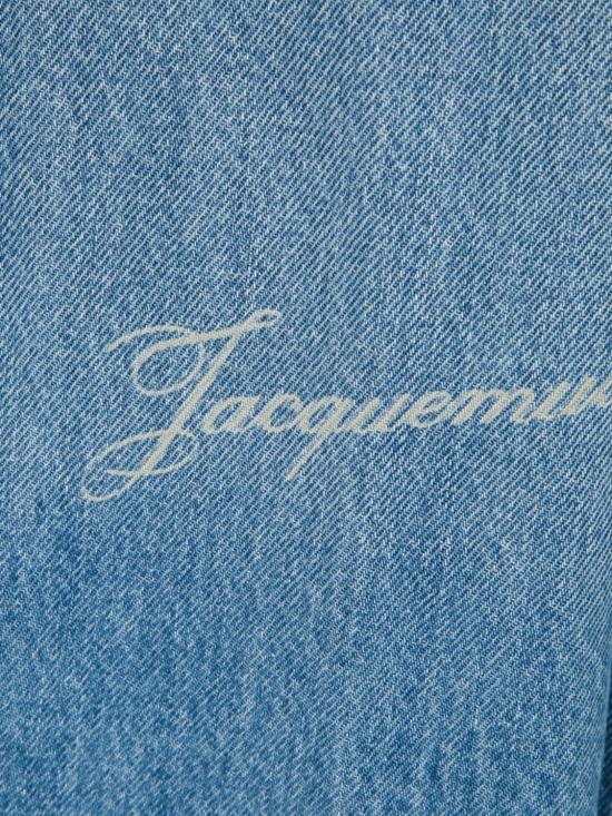 26FW 자크뮈스 시몽 드 님 데님 셔츠 SHM00545AD00017 33C Blue - JACQUEMUS