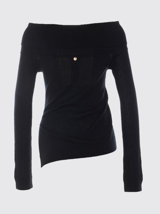 26FW 리우조 스웨터 WF6099MA77Q 22222 Black - LIU JO