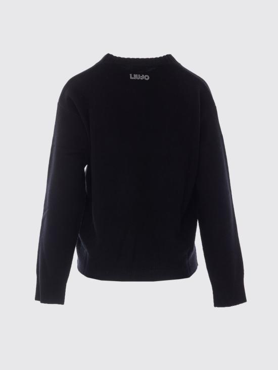 26FW 리우조 스웨터 WF6457MS009 L9457 Black - LIU JO