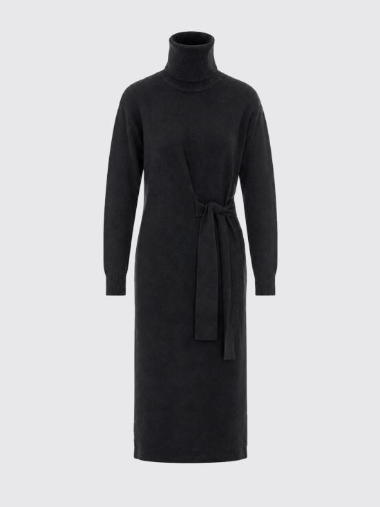 26FW 리우조 롱 원피스 WF6391MA52S 22222 Black - LIU JO