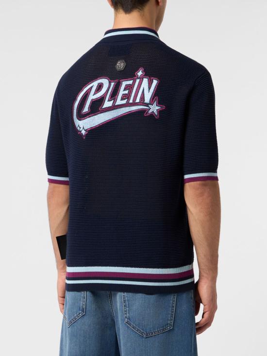 26FW 필립 플레인 스웨터 FAFCMKK0346PKN002N 24 Blue - PHILIPP PLEIN