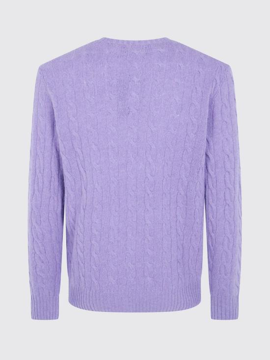 26FW 폴로 랄프로렌 케이블 니트 스웨터 710876762 502 Baby Pink - POLO RALPH LAUREN